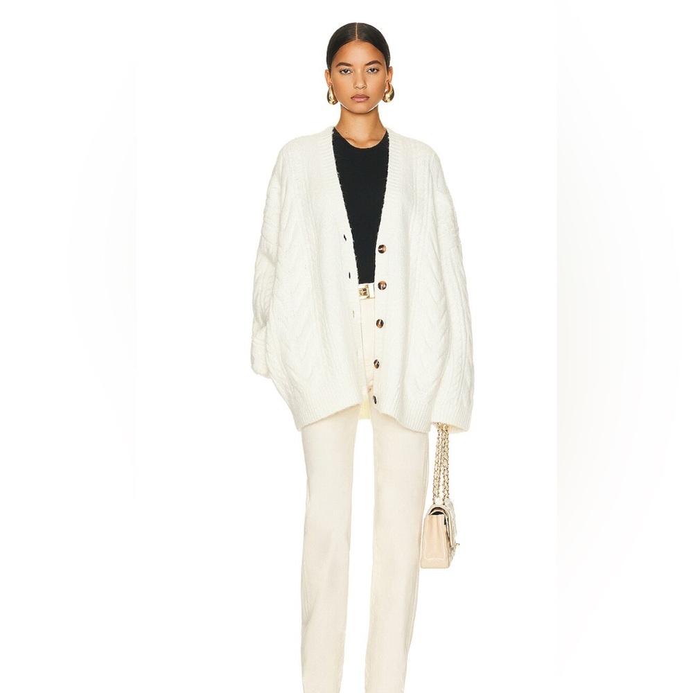 Helsa Serena Cable Cardigan